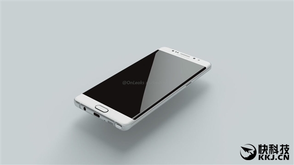 三星Galaxy Note 7渲染图曝光：Type-C＋虹膜识别