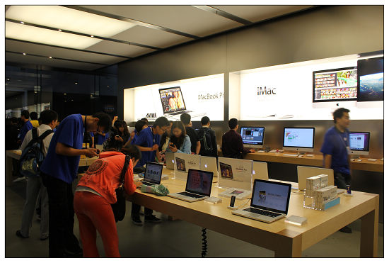 中国山寨苹果商店锐减 iPhone热度降低? 