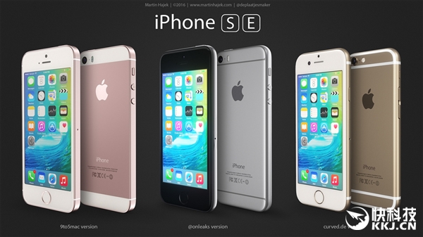 4寸iPhone 5SE外形就是这样了：漂亮又有爱！