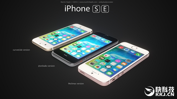 4寸iPhone 5SE外形就是这样了：漂亮又有爱！