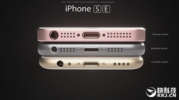 4寸iPhone 5SE外形就是这样了：漂亮又有爱！