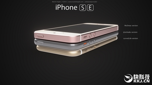 4寸iPhone 5SE外形就是这样了：漂亮又有爱！