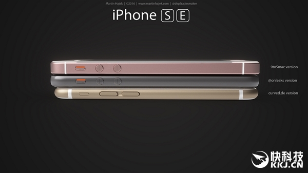 4寸iPhone 5SE外形就是这样了：漂亮又有爱！