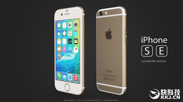 4寸iPhone 5SE外形就是这样了：漂亮又有爱！