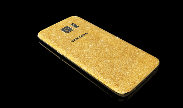 土豪的最爱 又一定制厂推24K金版三星S7 