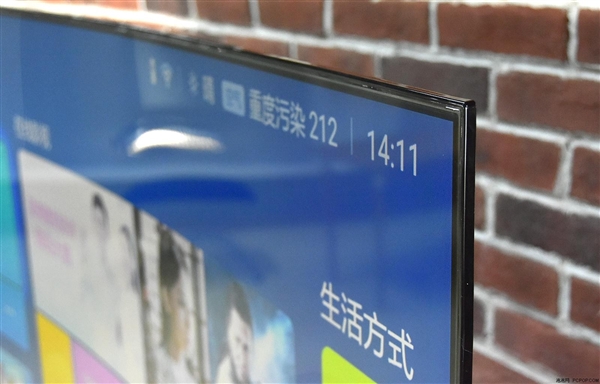 最美小米电视！65寸曲面实拍：超薄惊叹