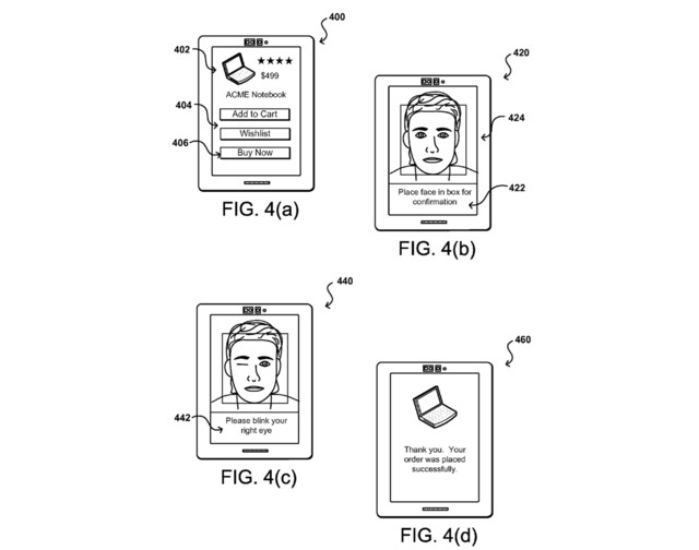 还在用指纹支付？亚马逊新专利可自拍付费 