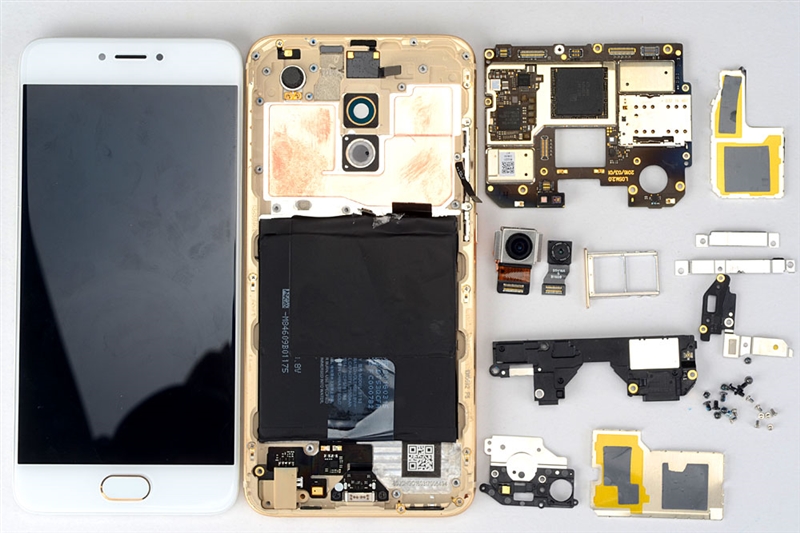 敢卖2799元！魅族PRO 6拆解：做工用料赞