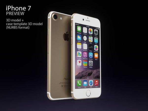 真长这样? iPhone 7/7 Plus渲染图再曝 