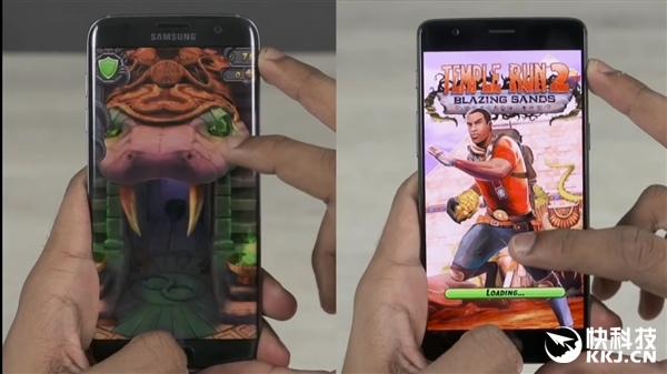 一加3 6G内存解锁！火力全开暴虐三星S7 edge