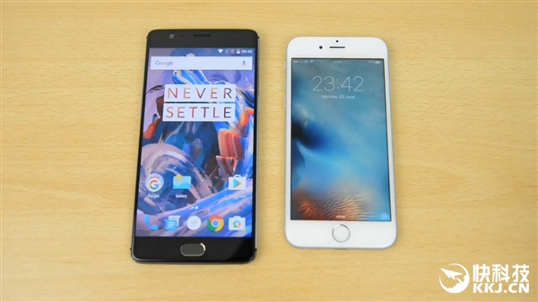 正面指纹PK！一加3对比iPhone 6S：Touch ID成渣！