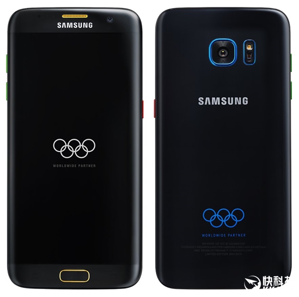三星S7 Edge再出特别版：牵手2016里约奥运会