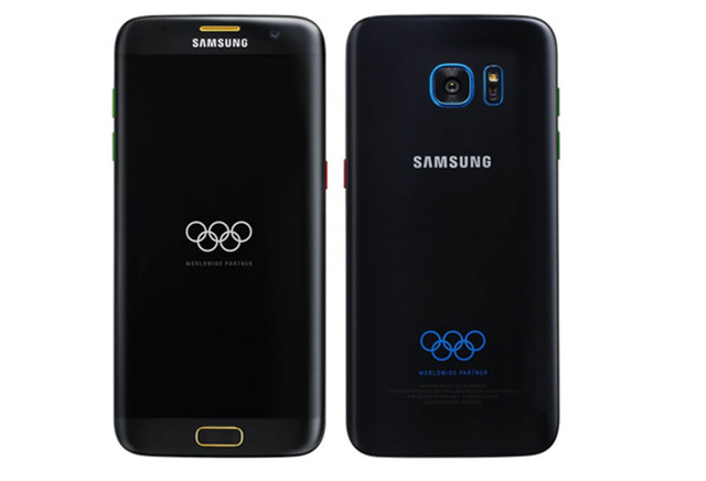 三星S7 Edge奥运定制版曝光 奥运五环加持 