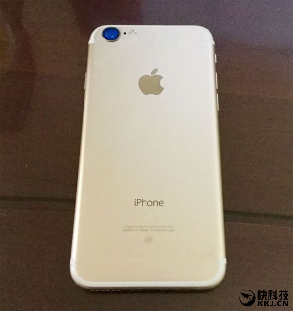 iPhone 7金色版真机照大曝光！