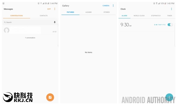 三星Note 7新系统多图曝光：超快虹膜、S-Pen新增录屏