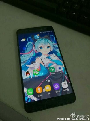 也有非双曲面屏版本 三星Note7谍照再曝 