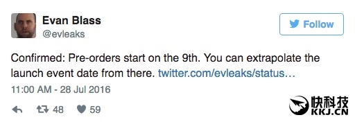 比6S便宜太多！iPhone 7开卖时间曝光：32GB起步