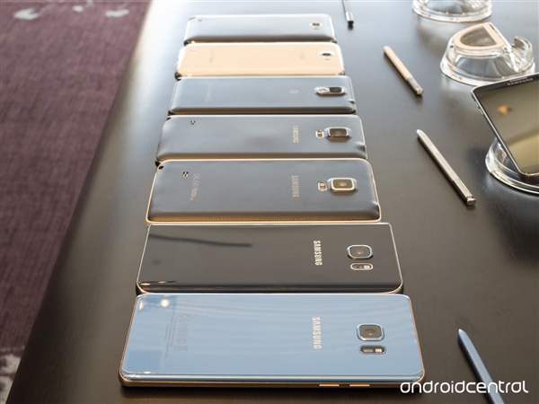 完爆iPhone 7！三星Note 7真机高清图：蓝色已中毒