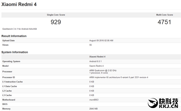 本月发布！小米给力新机红米4完全曝光：超值