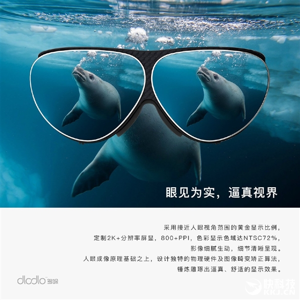 超便携VR眼镜Dlodlo V1发布：就是一副眼镜！