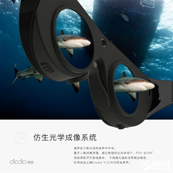 超便携VR眼镜Dlodlo V1发布：就是一副眼镜！
