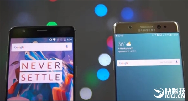 一加3 6G内存残暴！应用运行速度对比怒超三星Note 7