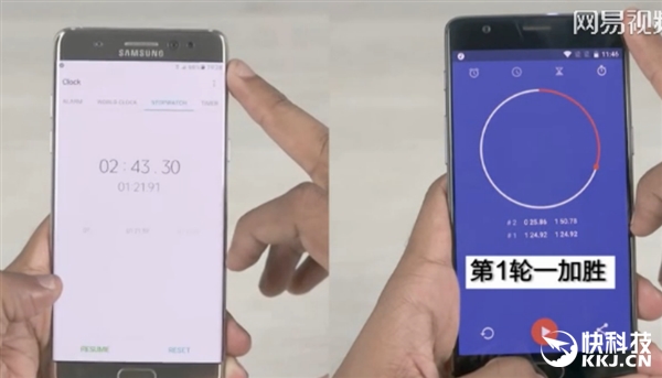 一加3 6G内存残暴！应用运行速度对比怒超三星Note 7