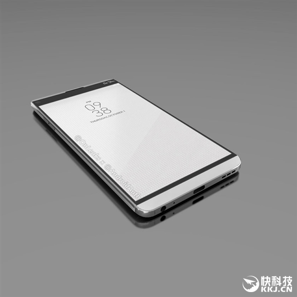 首款Android 7.0手机LG V20外形曝光：双屏设计