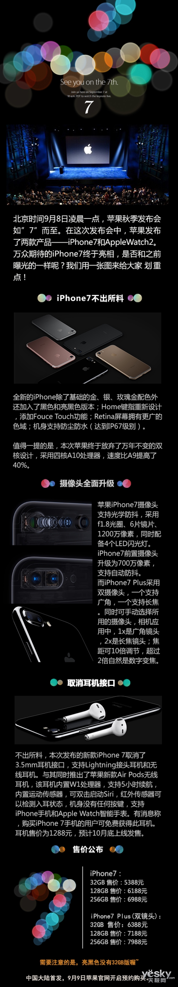 iPhone 7来了!一张图看懂苹果发布会_热点资讯_安兔兔