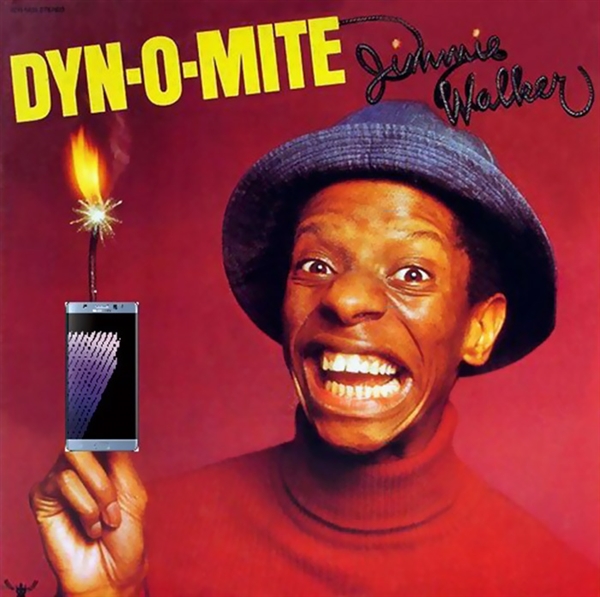 Note 7电池爆炸后 全球网友都不淡定了……