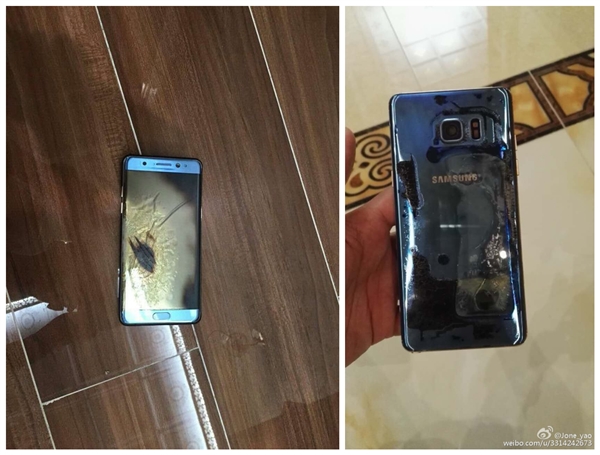 Galaxy Note7国行版被曝中招 三星回应：正在调查
