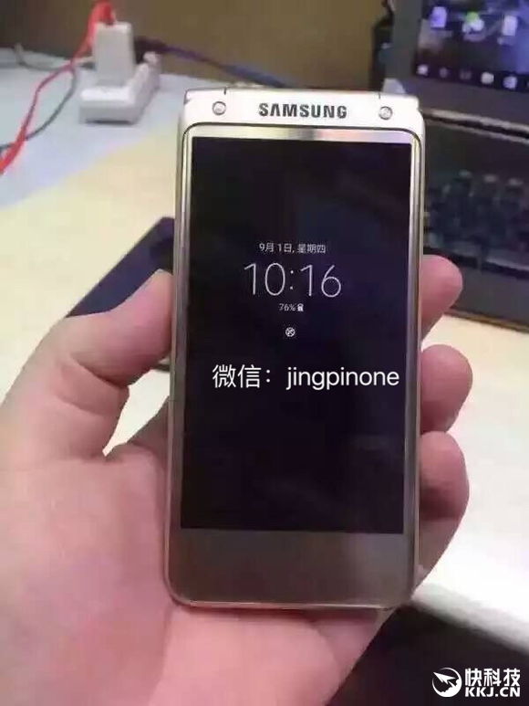 2万+！三星商务旗舰W2017再曝光：翻盖/双4.2寸屏