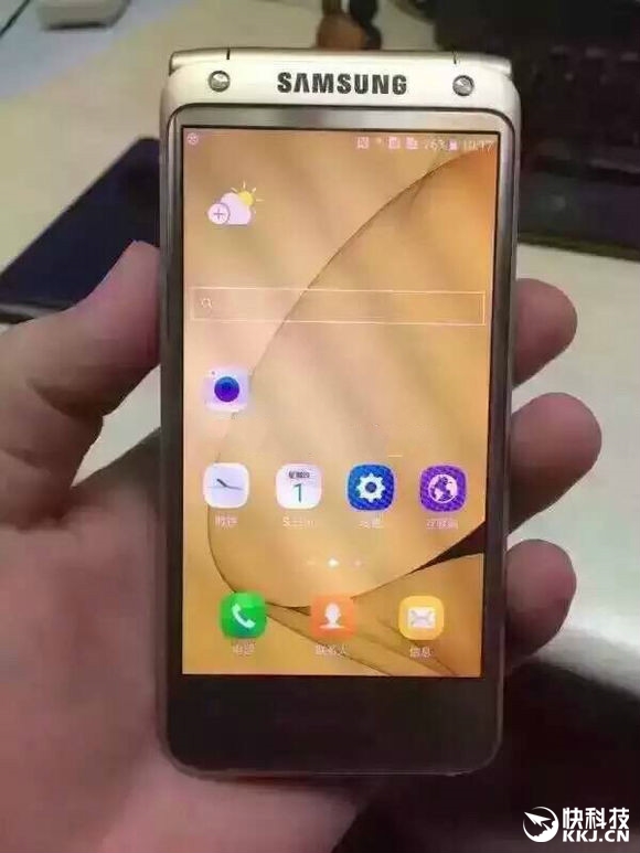 2万+！三星商务旗舰W2017再曝光：翻盖/双4.2寸屏