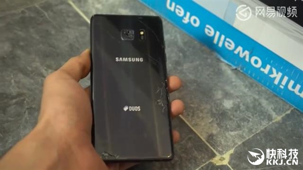 老外亲测：将三星Note 7放微波炉 会爆炸？