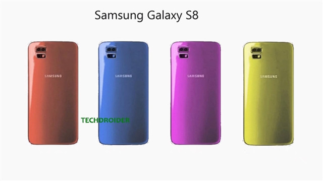 双曲屏都是渣！三星Galaxy S8概念图曝光 