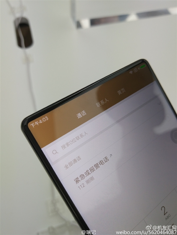 真正黑科技！小米MIX全面屏手机真机现场图赏：3499